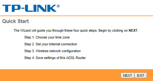 راهنمای گام به گام تنظیمات مودم TP-Link در ایران، گام ششم صفحه کانفیگ مودم تی پی لینک