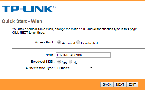 راهنمای گام به گام تنظیمات مودم TP-Link در ایران گام دهم فعالسازی وای فای در کانفیگ مودم تی پی لینک