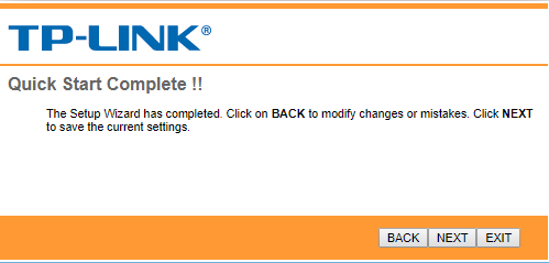 راهنمای گام به گام تنظیمات مودم TP-Link در ایران؛ گام آخر تنظیمات مودم TP-Link گام پایانی 