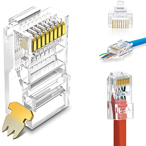 سوکت RJ45 از نماهای مختلف