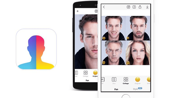 نرم افزار FaceApp برای استفاده از دیپ فیک