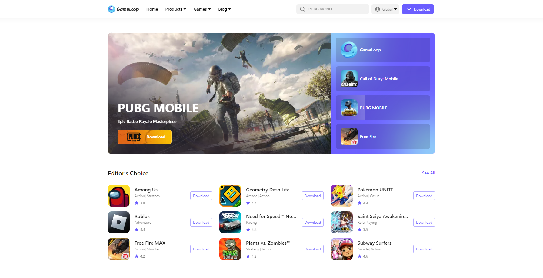 شبیه ساز Gameloop