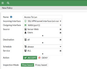 تنظیمات SSl-VPN در فورتی گیت، اختصاص user و group به پرتال دلخواه - ستاک فناوری ویرا