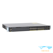 فروش سوئیچ شبکه مدیریتی سیسکو 24 پورت WS-C2960X-24PS-L با بهترین قیمت در فروشگاه اینترنتی XNET