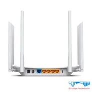 پشت روتر Archer C86 با ۴ پورت LAN، ۱ پورت WAN و ۱ پورت USB