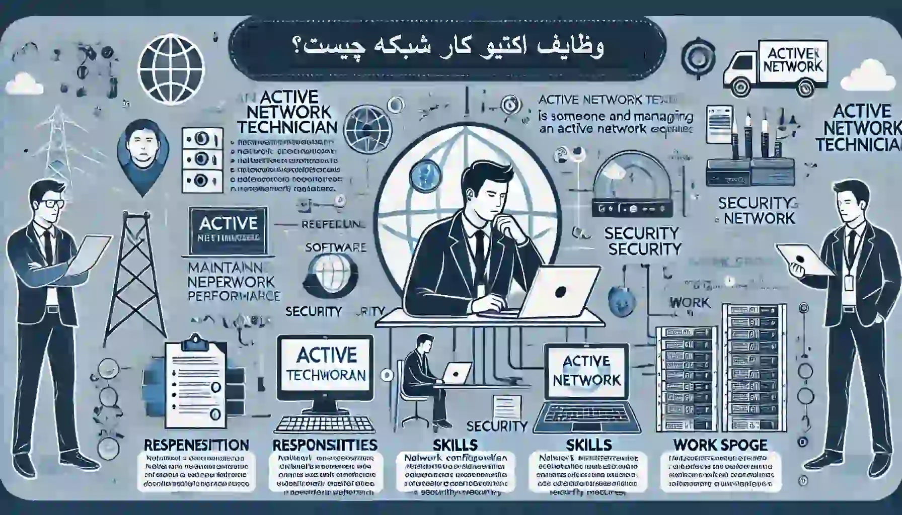 وظایف اکتیوکار شبکه