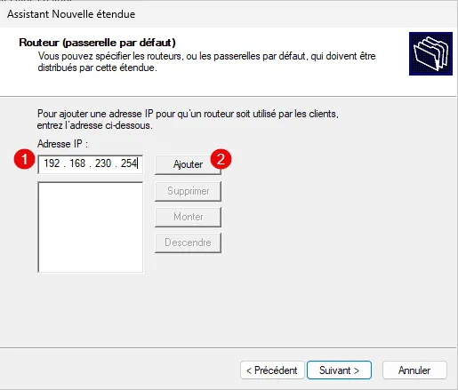 &nbsp;ایجاد Scope روی سرور DHCP