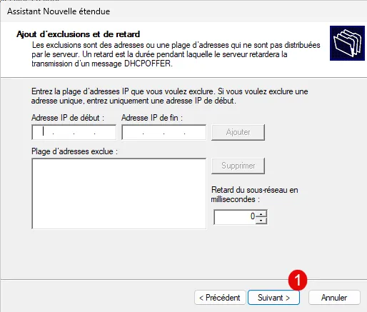 &nbsp;ایجاد Scope روی سرور DHCP