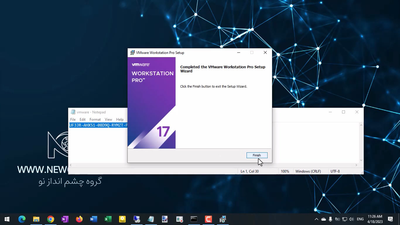 آموزش نصب و راه اندازی vmware workstation