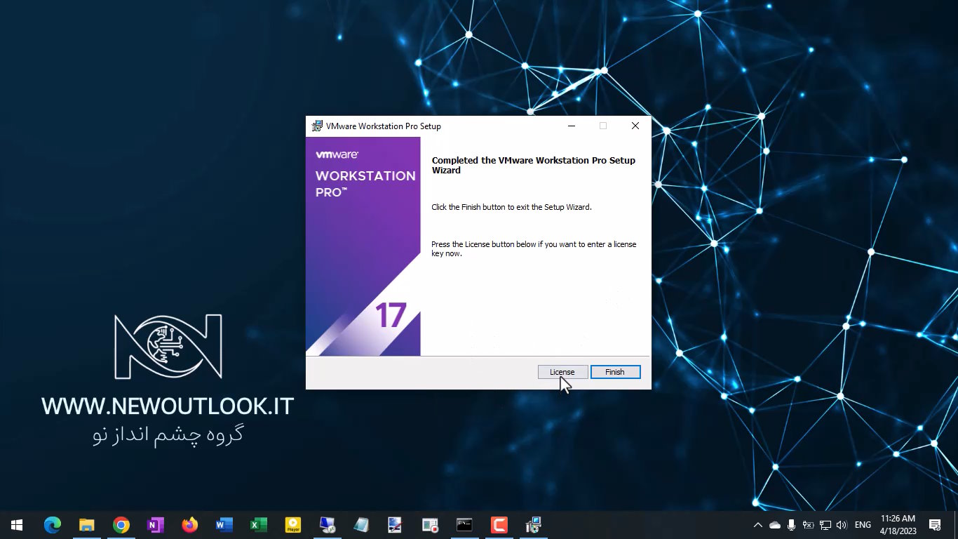 آموزش نصب و راه اندازی vmware workstation