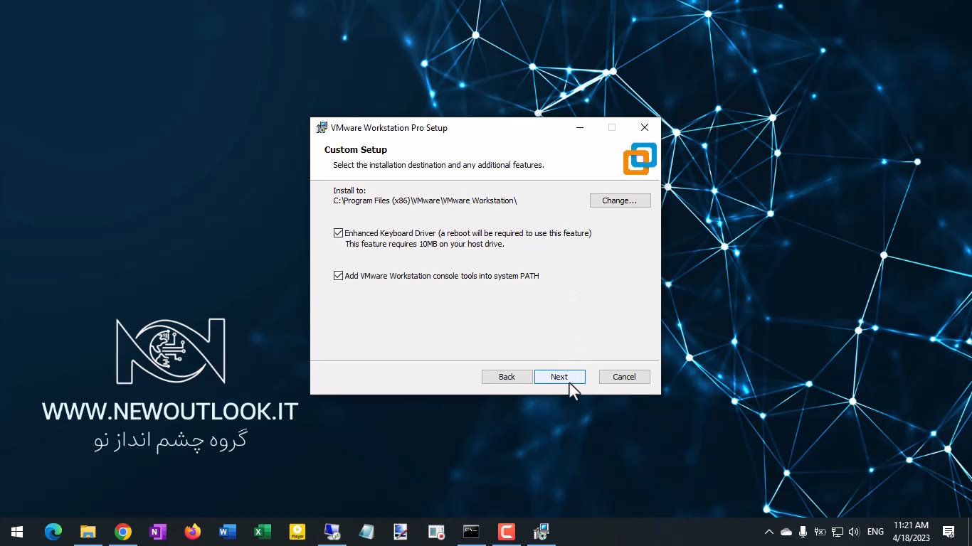 آموزش نصب و راه اندازی vmware workstation