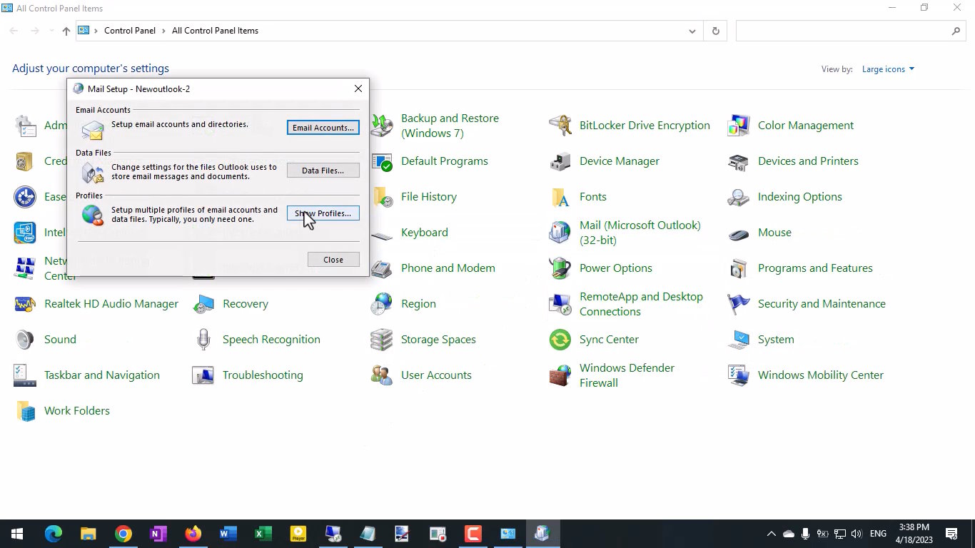 configure microsoft outlook