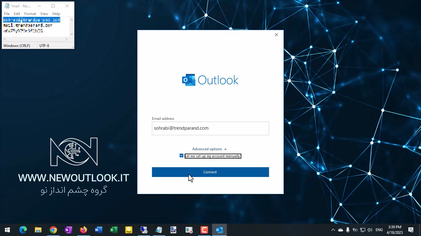 configure microsoft outlook