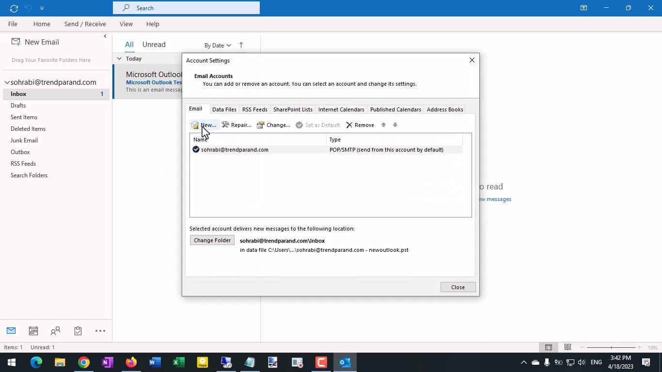 configure microsoft outlook