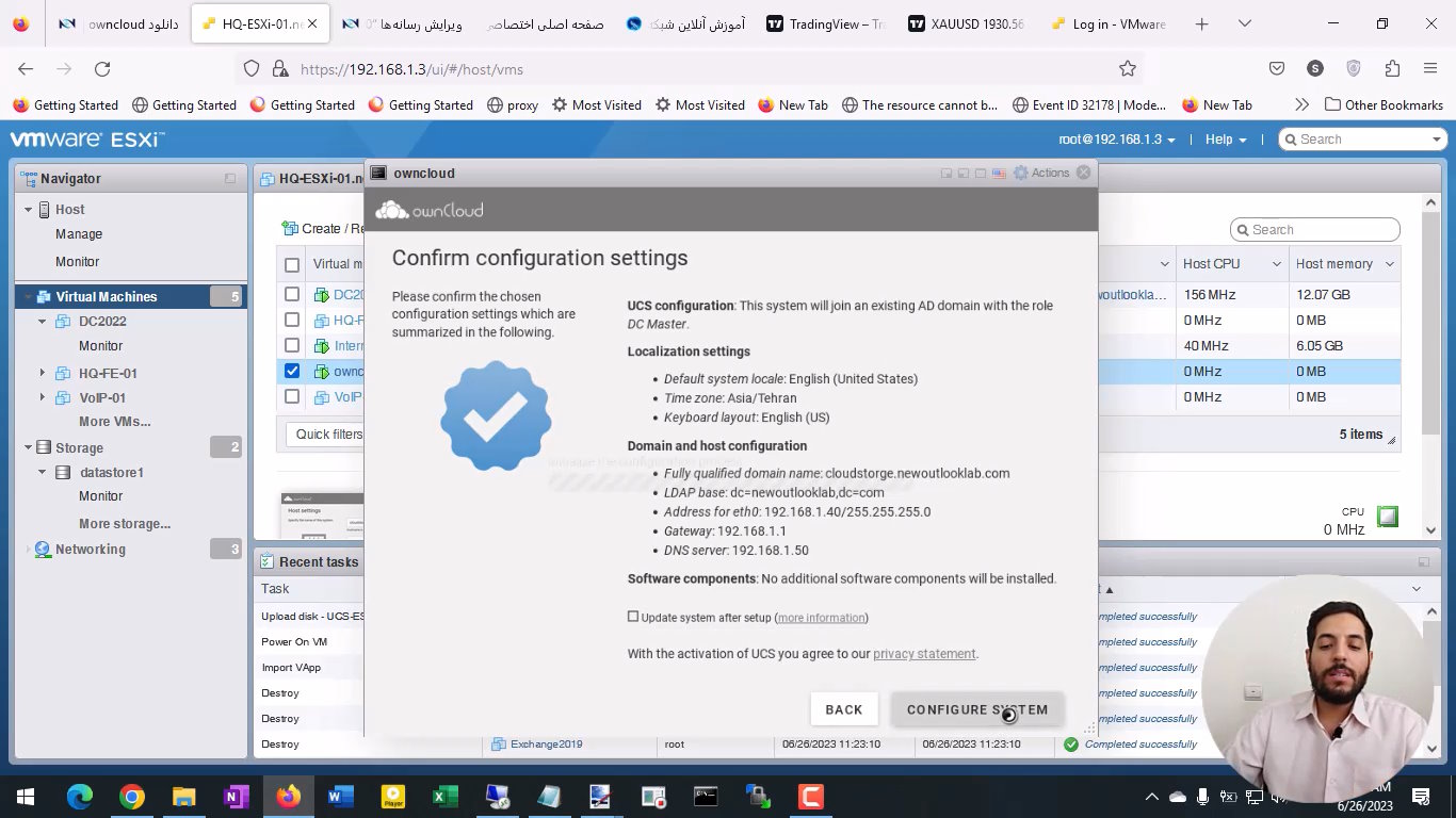 installing owncloud