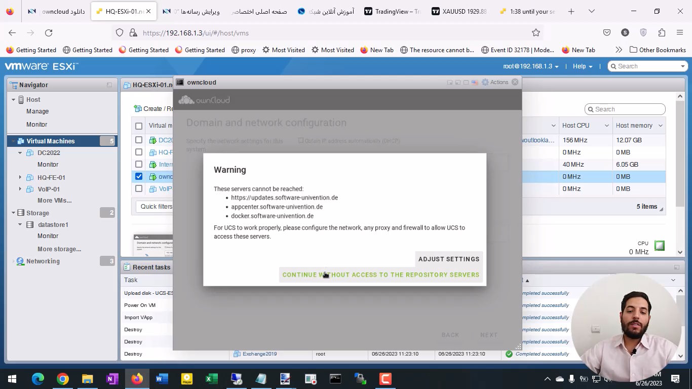 installing owncloud