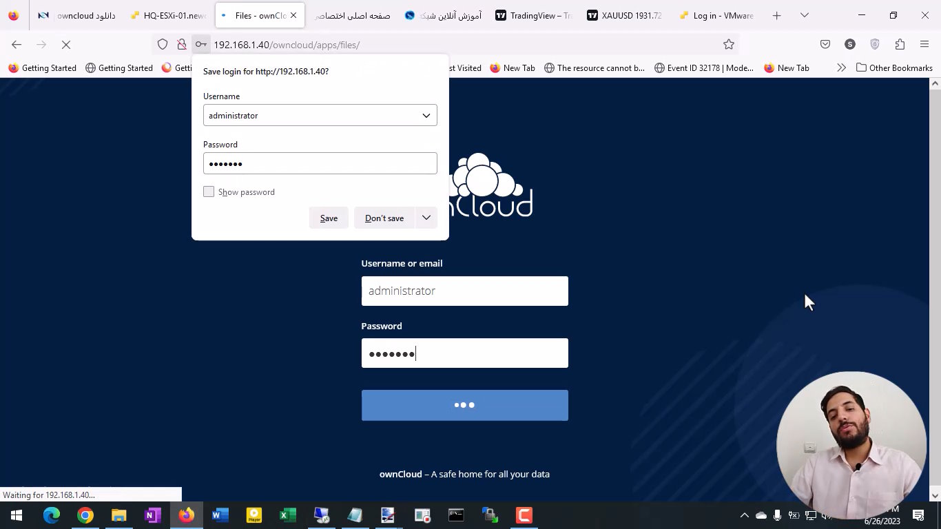 installing owncloud