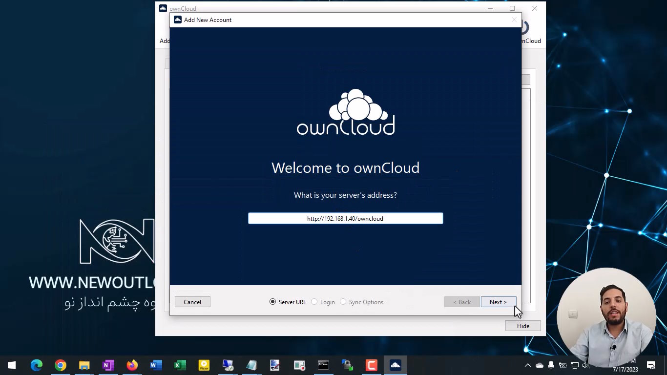 working with owncloud