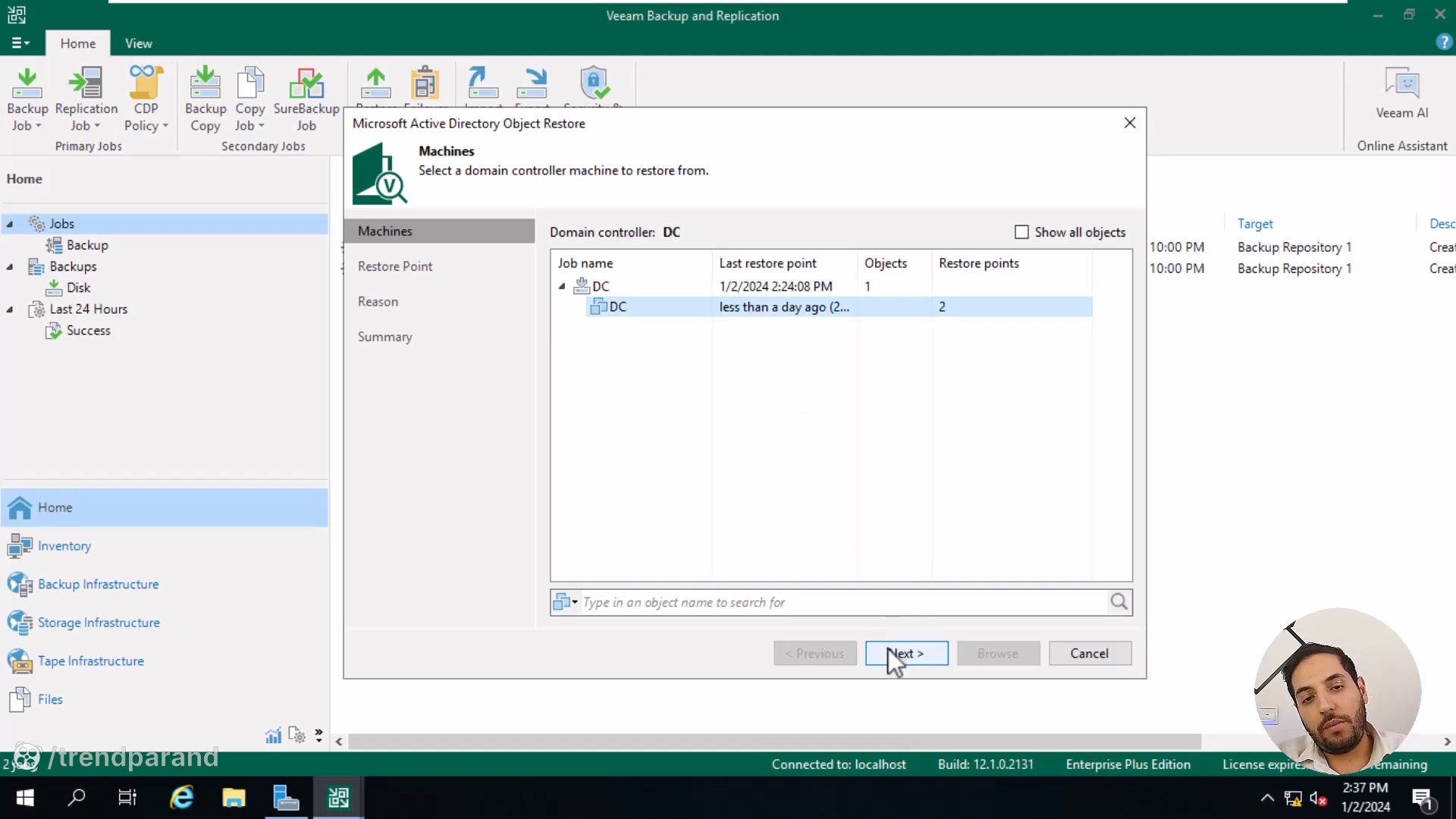 veeam backup