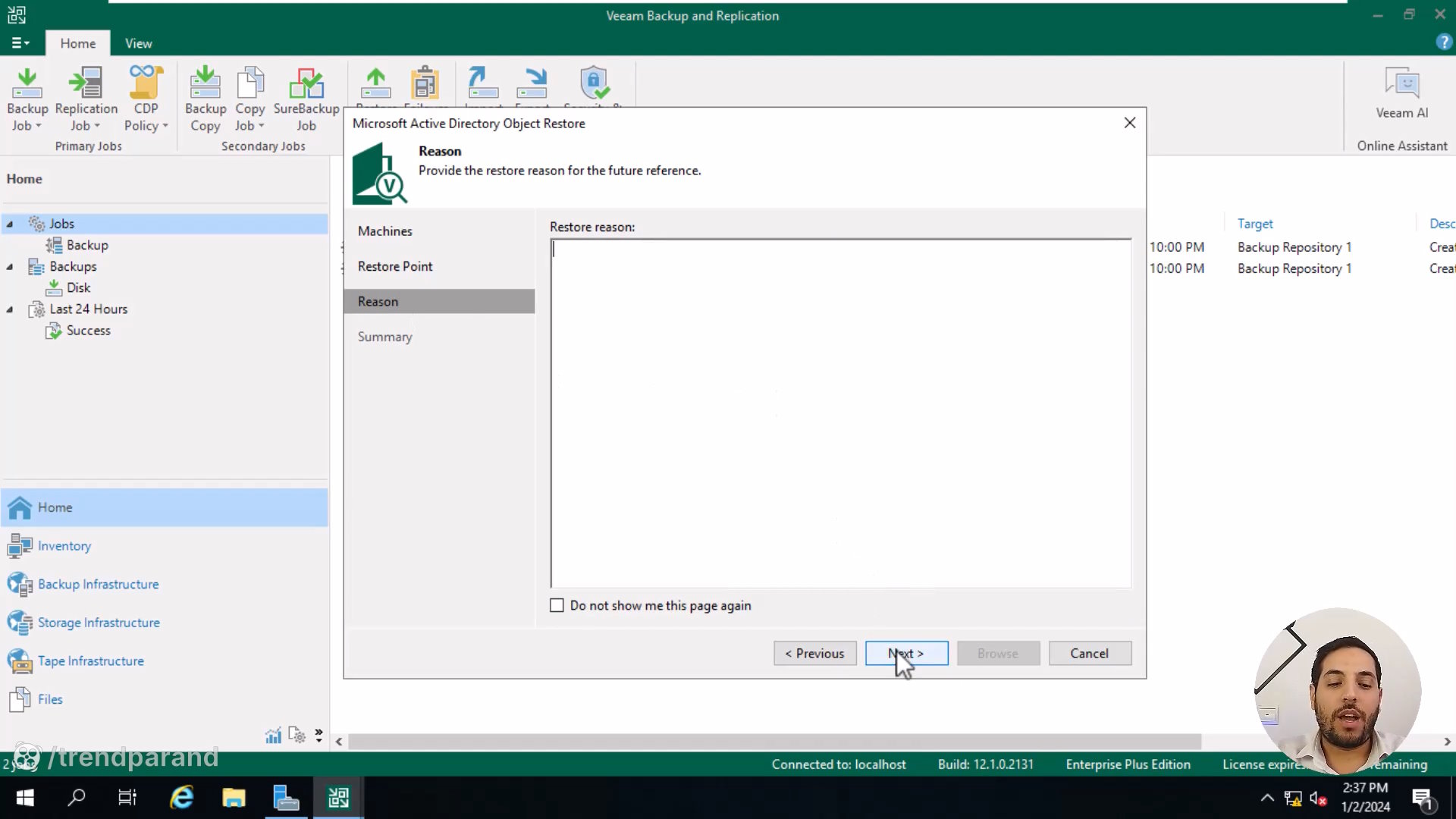 veeam backup