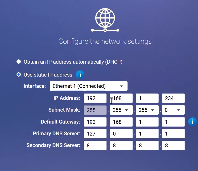 Static IP