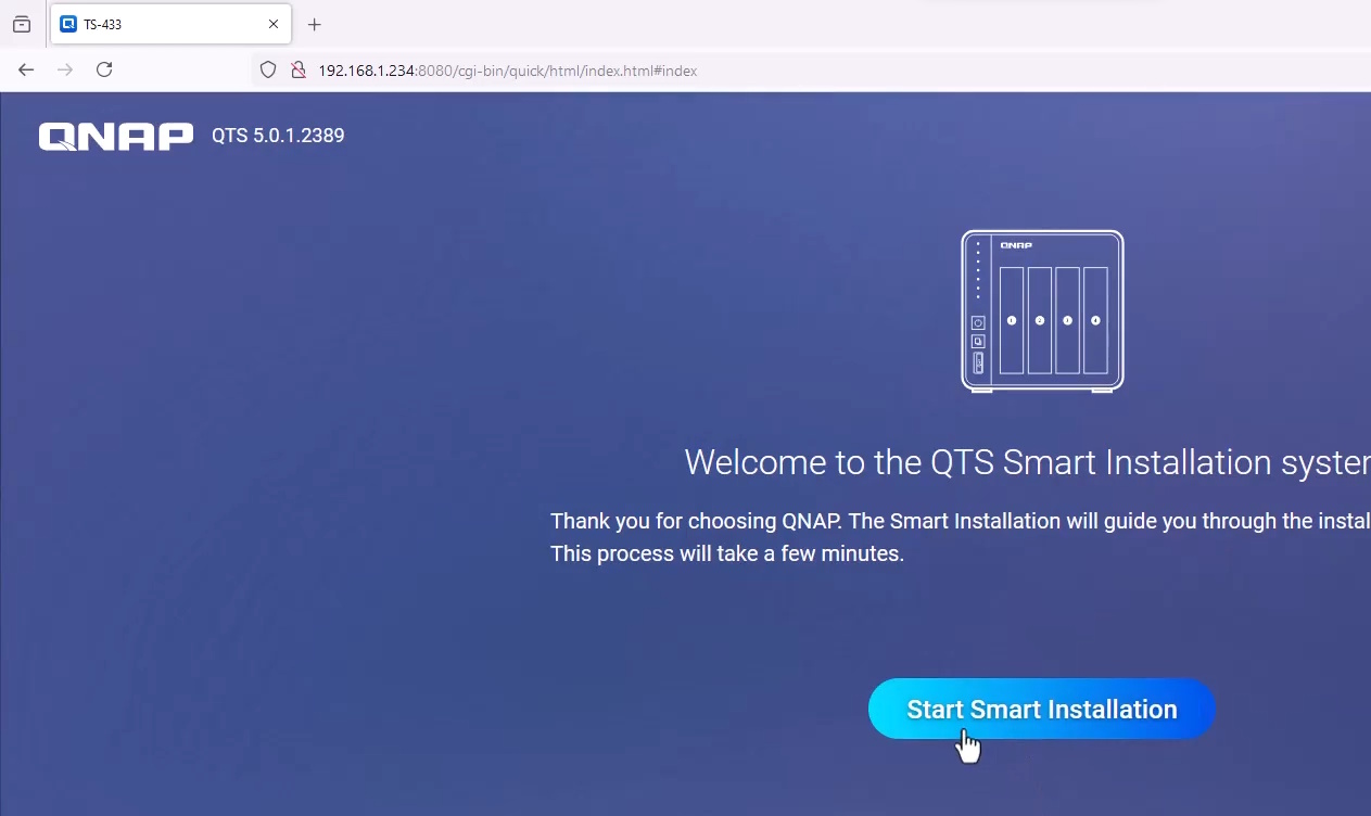 Start Smart Install