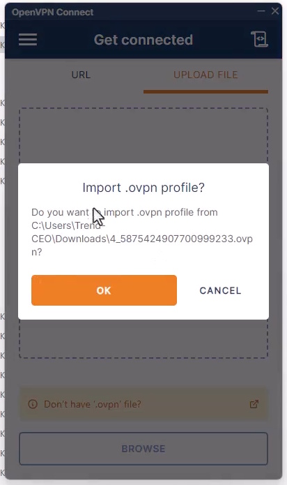 راهنمای استفاده از OpenVPN در ویندوز