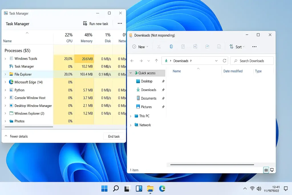 رفع کندی و فریز File Explorer در ویندوز ۱۱: ۹ روش عملی