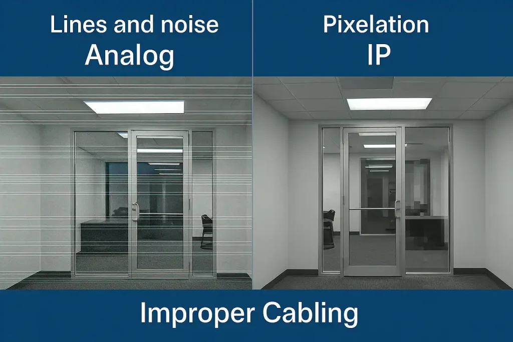 The Impact of Non-Standard Cabling on Image Quality in Analog and IP Surveillance Cameras