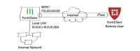 IPsec VPN with FortiClient