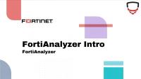 FortiAnalyzer چیست و چطور به FortiGate و FortiWeb وصل می‌شود؟