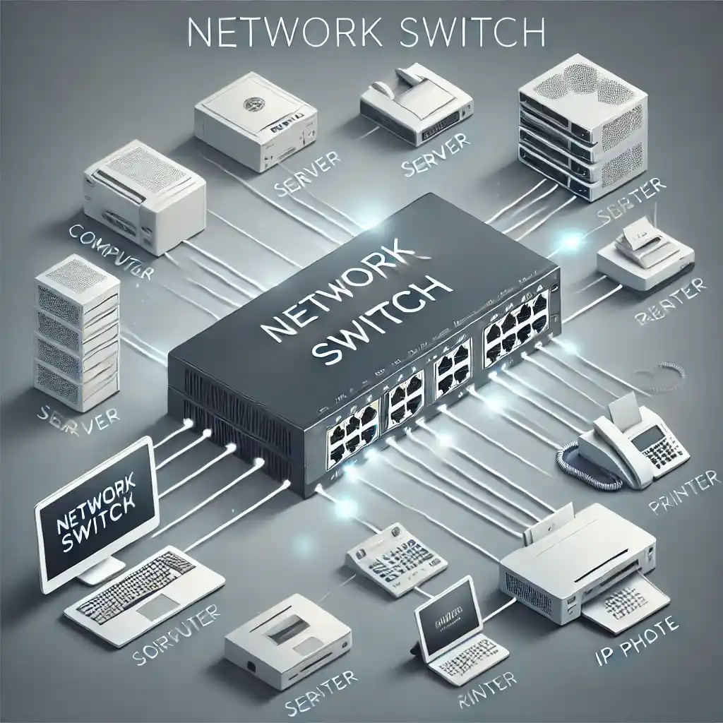 سوئیچ شبکه چیست؟ آشنایی با انواع SWITCH و کاربرد آنها