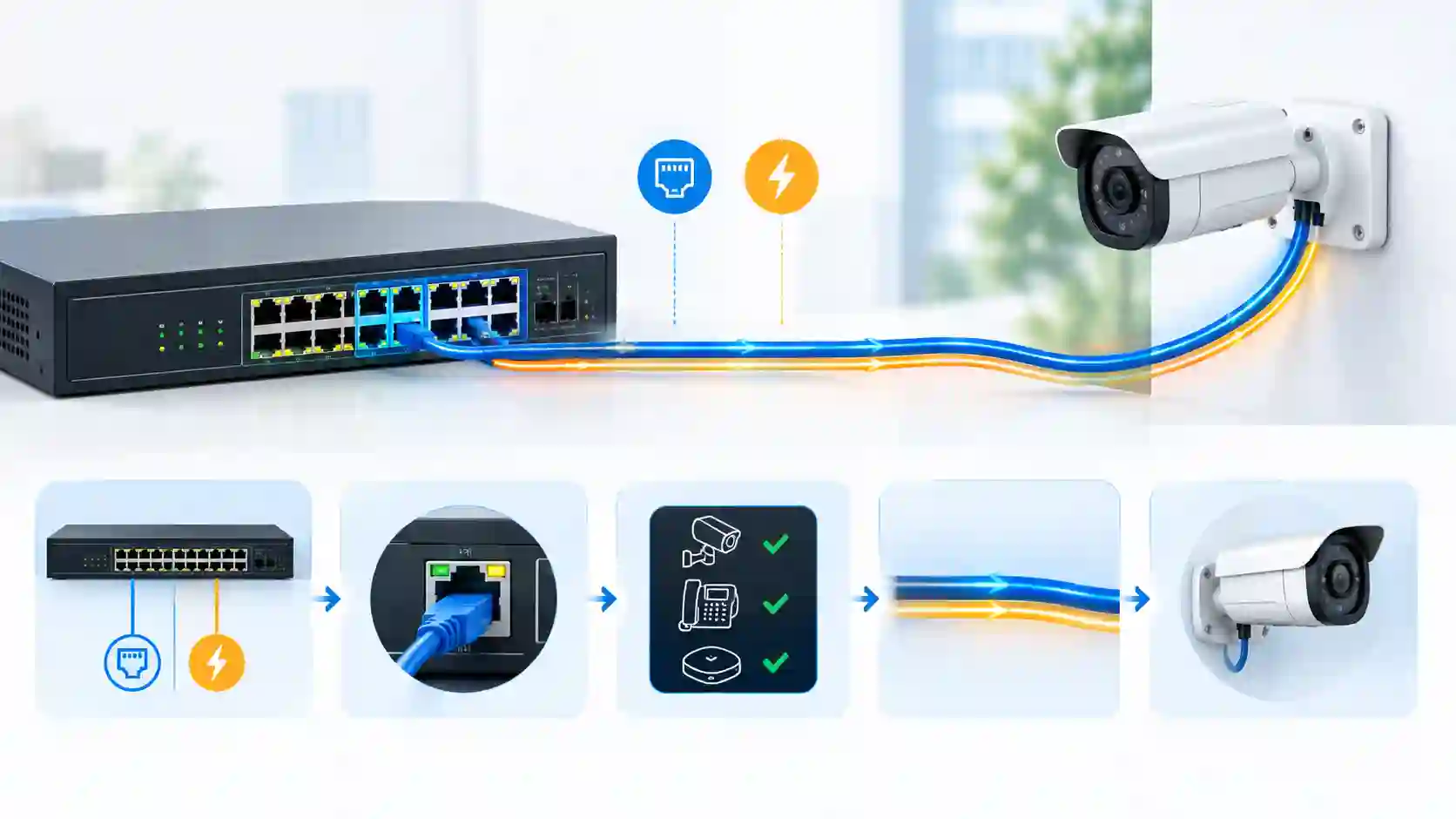 سوئیچ PoE چیست و چه کاربردی دارد؟