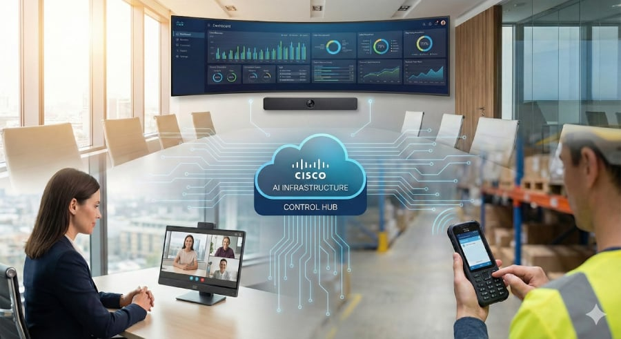 یکپارچگی مرکز تماس، ویدئوکنفرانس، پایش مدیریتی و کاربران عملیاتی در زیرساخت Cisco Collaboration