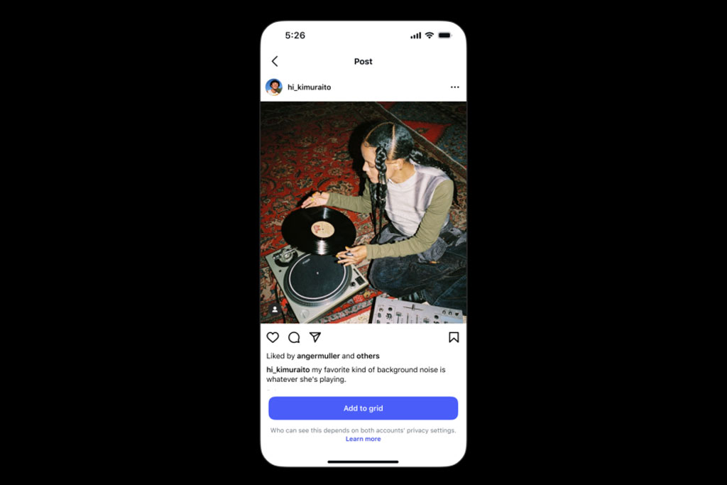 اینستاگرام امکان نمایش پست‌های تگ‌شده در صفحه اصلی پروفایل را فراهم کرد