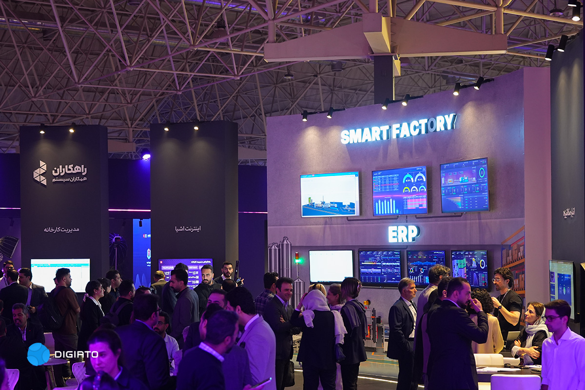 غرفه Smart Factory همکاران سیستم در باهم ۱۴۰۵
