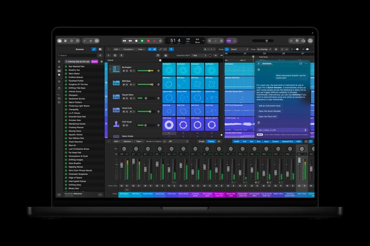 اپل برنامه Creator Studio را به دستیارهای هوش مصنوعی مجهز کرد | دیجینوی