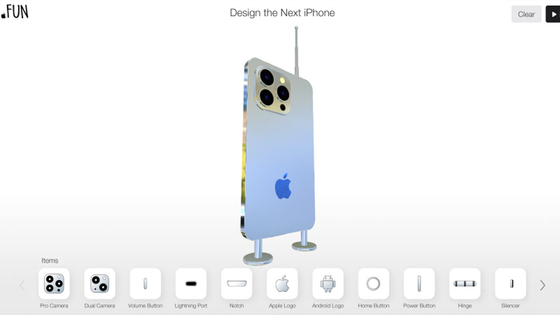 بازی Design the next iPhone معرفی شد؛ موبایل آیفون بعدی را خودتان طراحی کنید | دیجینوی