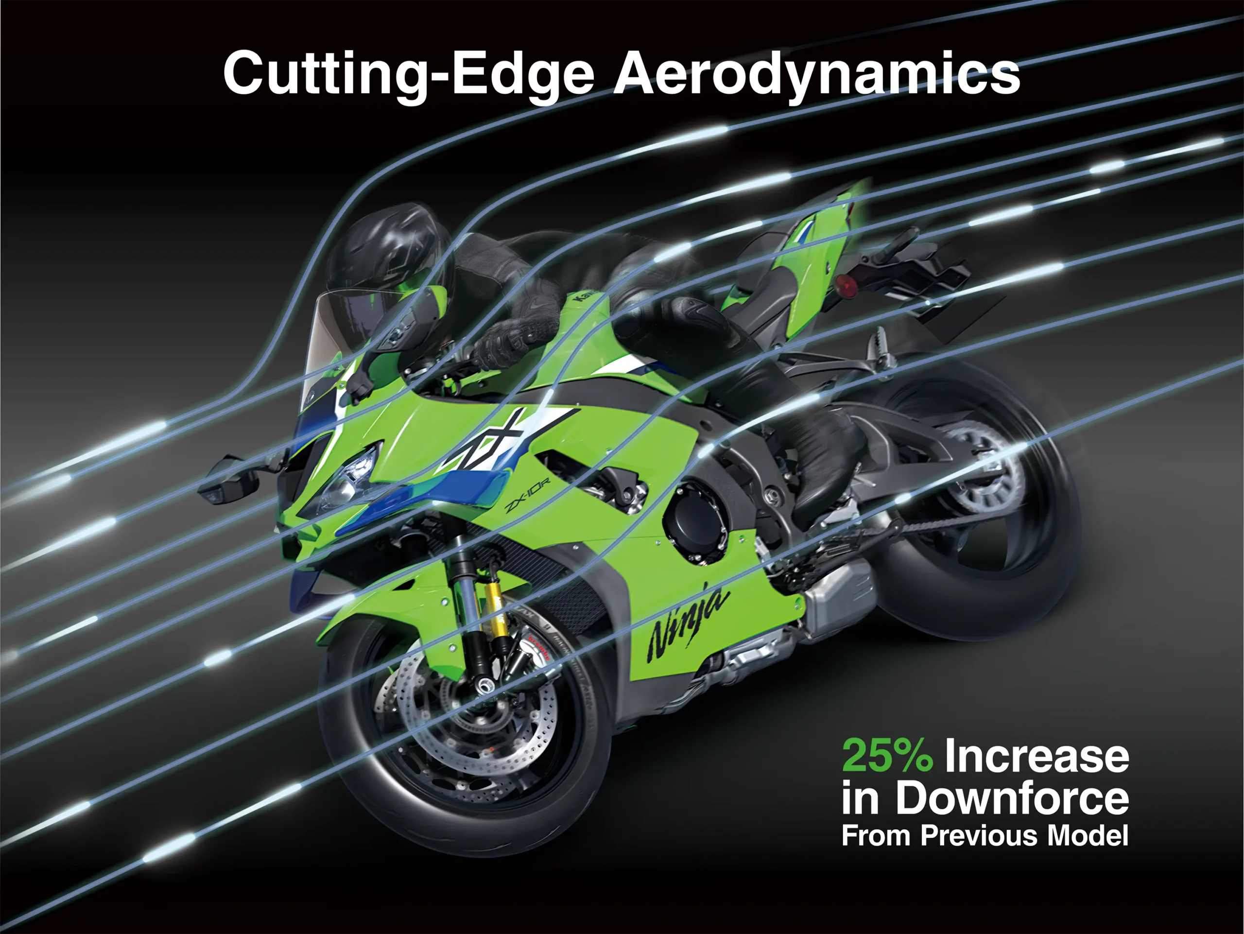 کاوازاکی از Ninja ZX-10R مدل ۲۰۲۷ با طراحی تهاجمی‌تر رونمایی کرد | دیجینوی