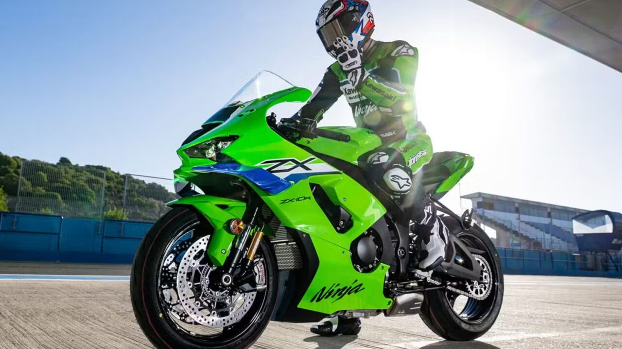 کاوازاکی از Ninja ZX-10R مدل ۲۰۲۷ با طراحی تهاجمی‌تر رونمایی کرد | دیجینوی