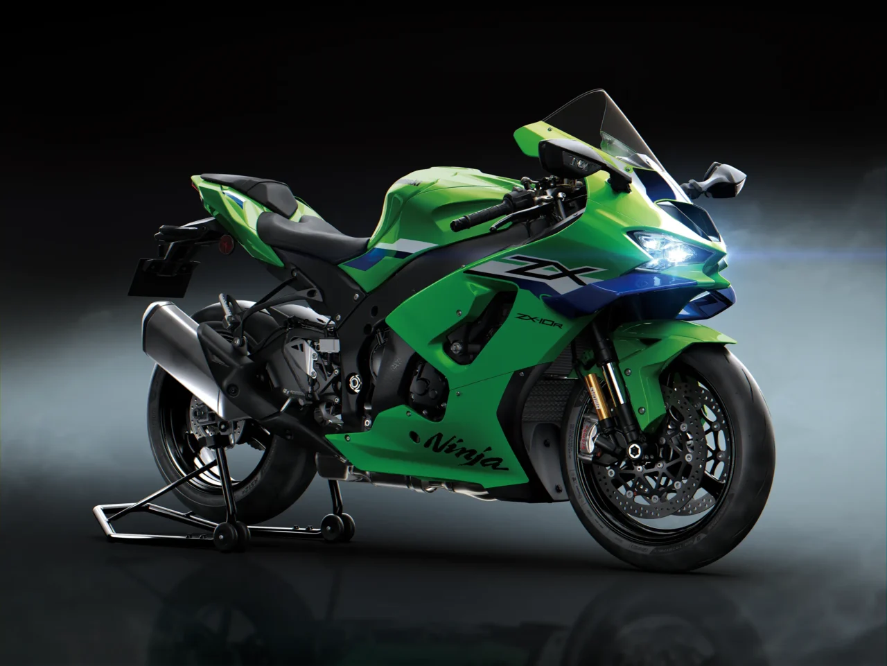 کاوازاکی از Ninja ZX-10R مدل ۲۰۲۷ با طراحی تهاجمی‌تر رونمایی کرد | دیجینوی