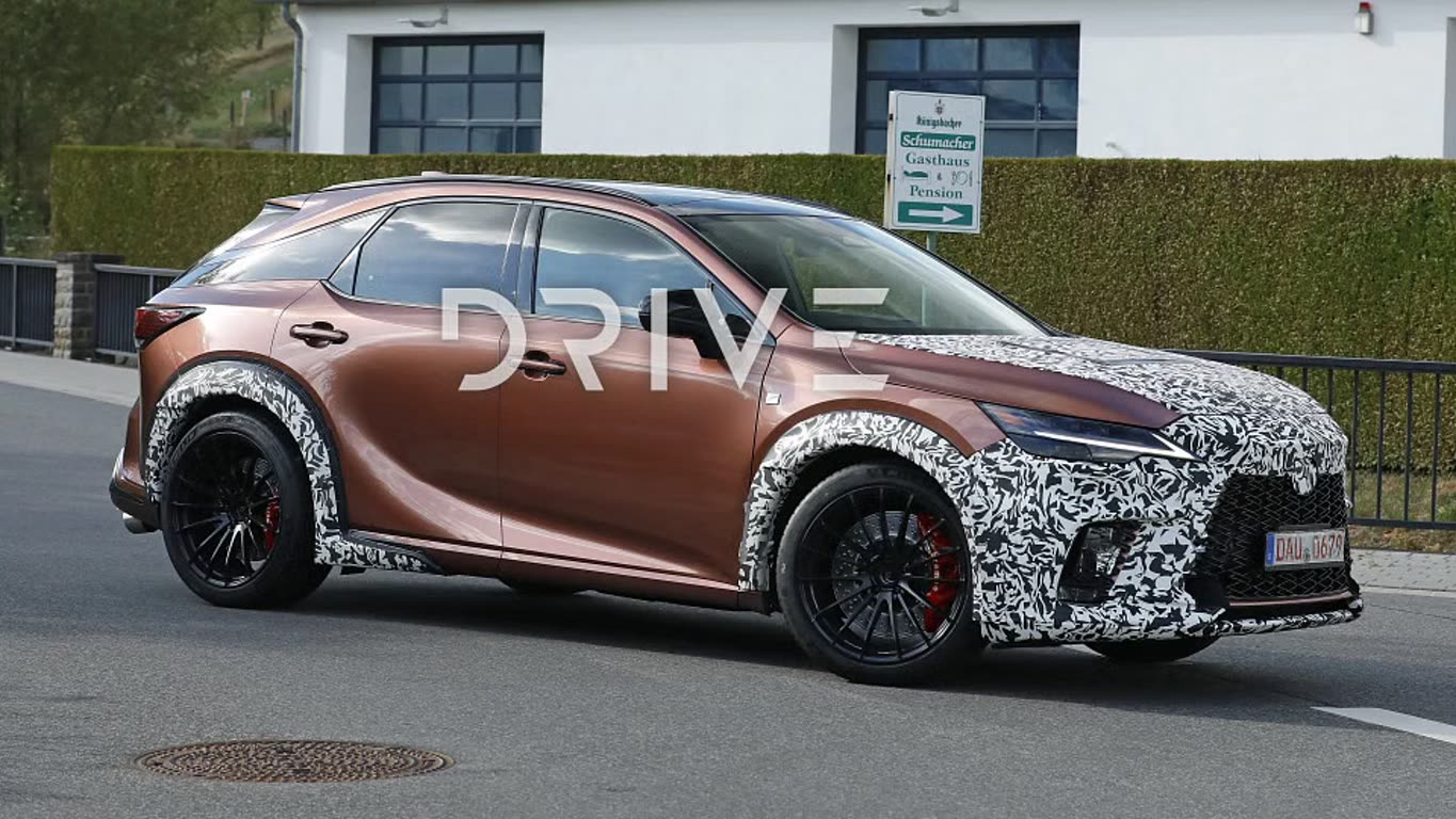 لکسوس RX Morizo RR 2027 شکار دوربین‌ها شد؛ رقیب تازه AMG در راه است | دیجینوی