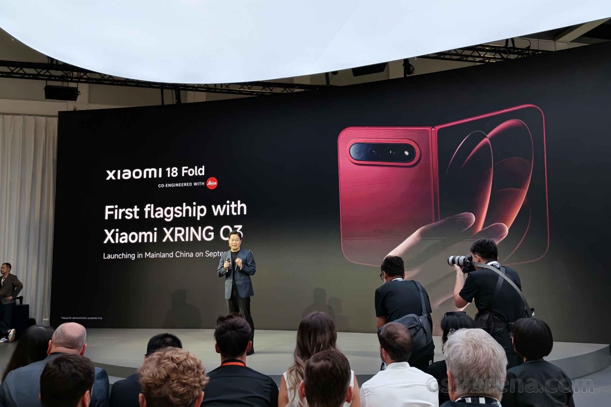 گوشی Xiaomi 18 Fold با تراشه XRING O3 در IFA 2026 به نمایش گذاشته شد | دیجینوی