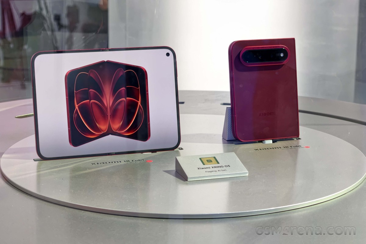 گوشی Xiaomi 18 Fold با تراشه XRING O3 در IFA 2026 به نمایش گذاشته شد | دیجینوی