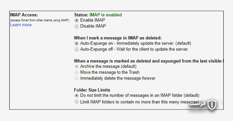پروتکل IMAP