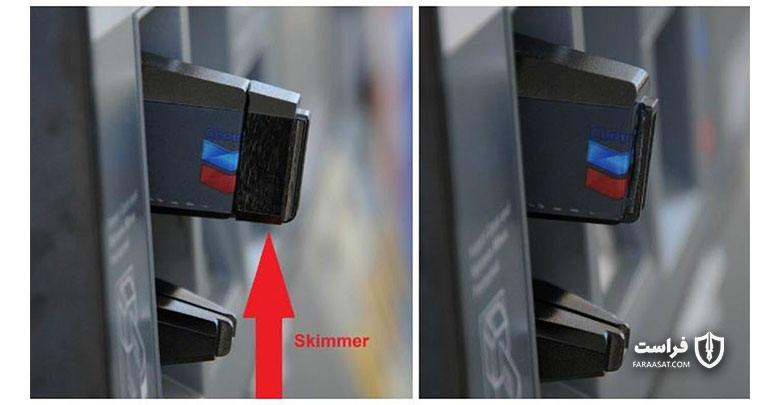 اسکیمینگ کارت در ATM‌