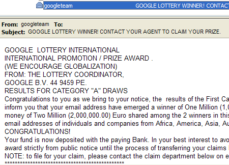 ایمیل کلاهبرداری عاطفی (Emotional Scam Email)