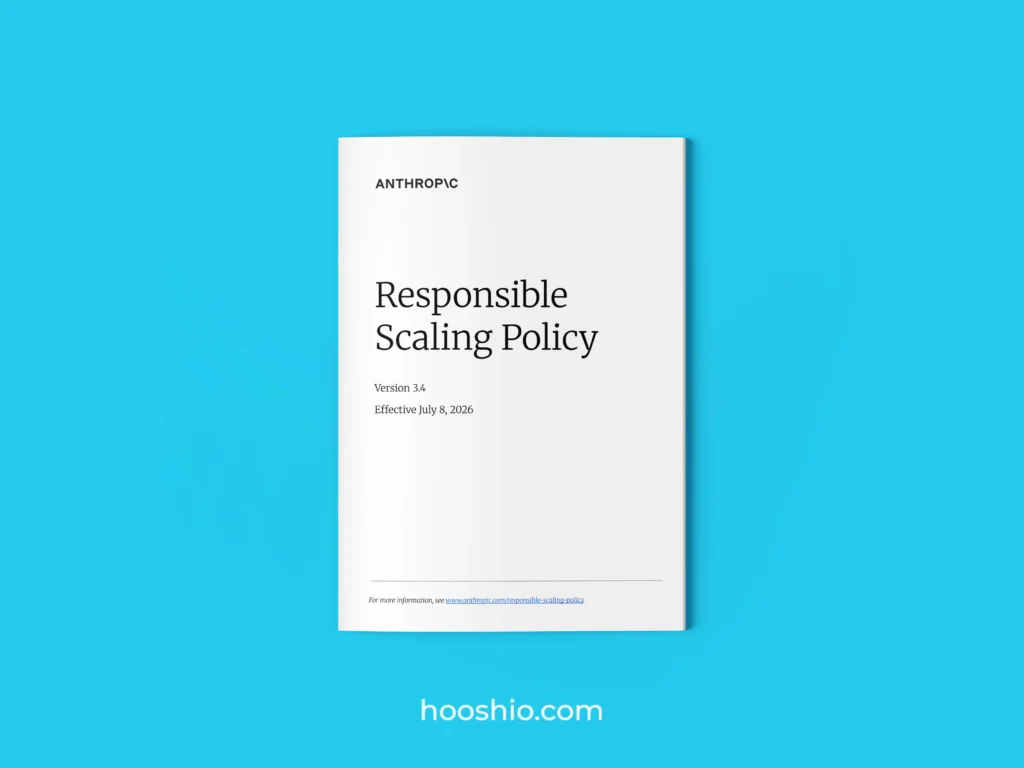 Anthropic Responsible Scaling Policy v3.4