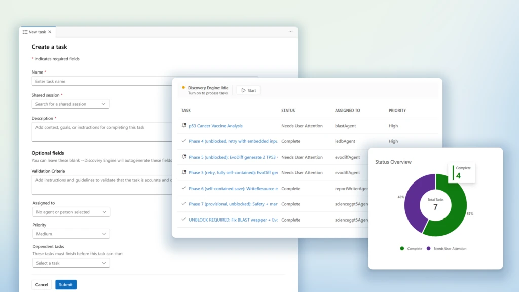 Microsoft Discovery؛ پلتفرم عامل‌محور مایکروسافت برای تحقیق‌وتوسعه علمی