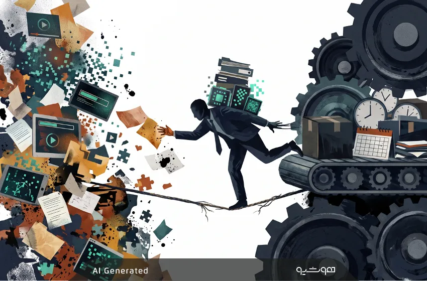 پذیرش هوش مصنوعی، مدیران میانی را تحت‌فشار قرار می‌دهد